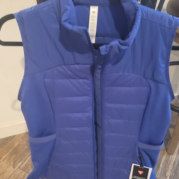 Blue Puffer Vest - Picture 1 of 5